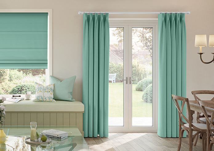 Ascot, Duckegg - Made to Measure Curtains - Image 3